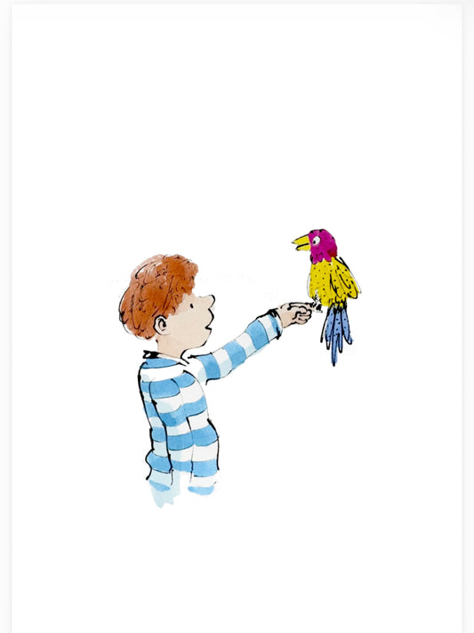Boy Print by Sam Usher