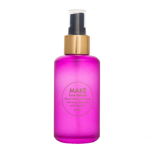 MAKE Face Refresh Floral Mist and Toner with Rose, Geranium and Lavender