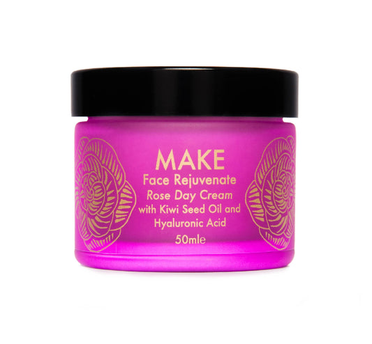 MAKE Face Rejuvenate – Rose Day Cream with Kiwi Seed Oil and Hyaluronic Acid