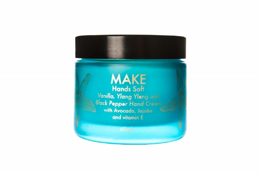 MAKE Hands Soft – Vanilla, Ylang Ylang and Black Pepper Hand Cream with Avocado, Jojoba and Vitamin E