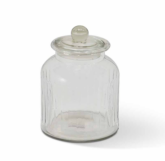 Coombe Ribbed Storage Jar