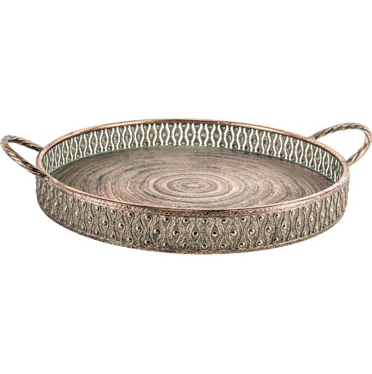 Maroc Decorative Metal Tray