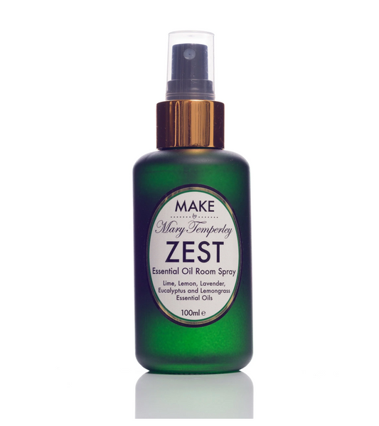 MAKE Zest Essential Oil Room Spray with Lime, Lemon, Lavender, Eucalyptus and Lemongrass