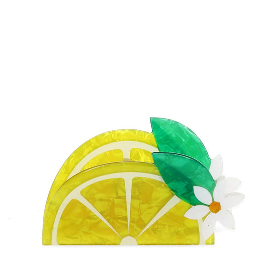 Lemon Hair Claw Clip