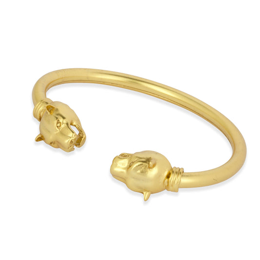 Panther Gold Bangle