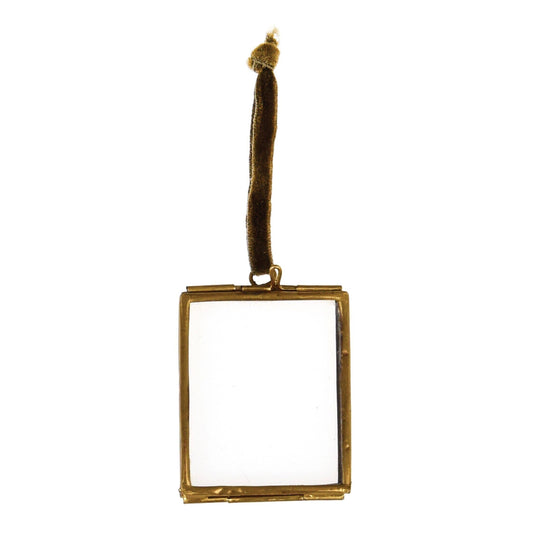 Hanging Brass Frame 4.5X5.5cm