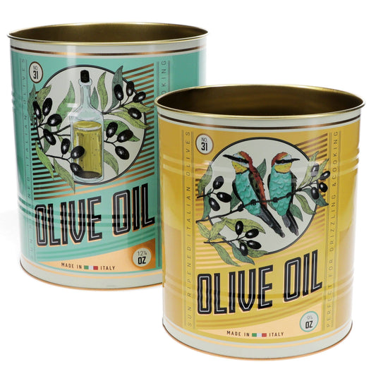 Extra Large Olive Oil Storage Tins